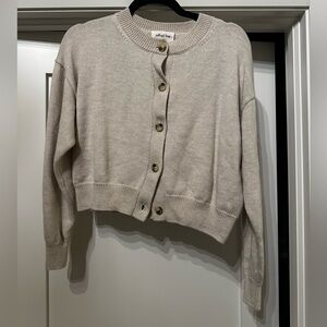 Wilfred Free “Woods” cardigan, size small. 100% wool. Good condition